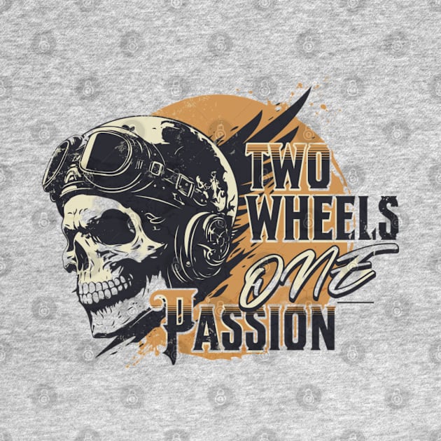 Two wheels one passion by Tee-ss